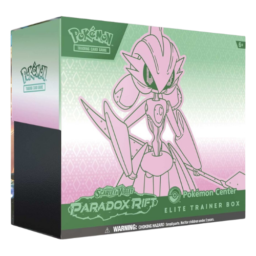 Pokemon SV Paradox Rift Pokemon Center Elite Trainer Box - Iron Valiant - Deck Out Gaming