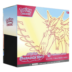 Pokemon SV Paradox Rift Pokemon Center Elite Trainer Box - Roaring Moon - Deck Out Gaming