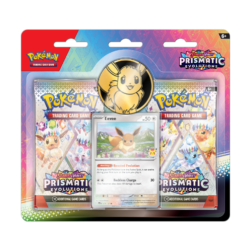 Pokemon SV Prismatic Evolutions 2-Pack Blister (Limit 1 Per Person) - Deck Out Gaming
