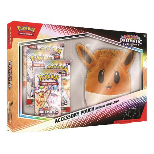 Pokemon SV Prismatic Evolutions Accessory Pouch Special Collection (Limit 1 Per Person) - Deck Out Gaming