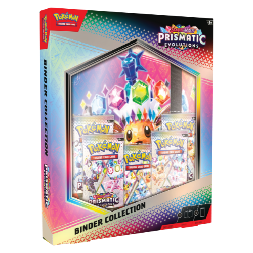 Pokemon SV Prismatic Evolutions Binder Collection (Pre-Order Ships January 17 2025) (Limit 1 Per Person) - Deck Out Gaming