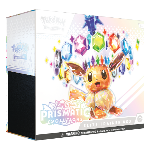 Pokemon SV Prismatic Evolutions Elite Trainer Box (Pre-Order Ships January 17 2025) (Limit 2 Per Person) - Deck Out Gaming
