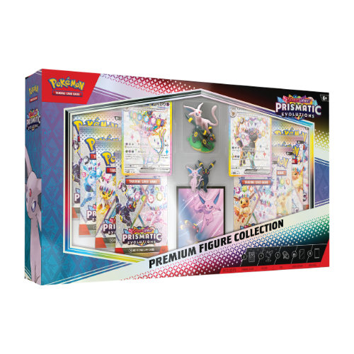 Pokemon SV Prismatic Evolutions Premium Figure Collection (Limit 1 Per Person) - Deck Out Gaming