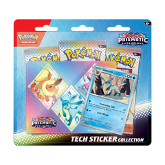 Pokemon SV Prismatic Evolutions Tech Sticker Collection - Glaceon (Pre-Order Ships January 17 2025) (Limit 1 Per Person) - Deck Out Gaming