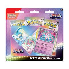 Pokemon SV Prismatic Evolutions Tech Sticker Collection - Sylveon (Pre-Order Ships January 17 2025) (Limit 1 Per Person) - Deck Out Gaming
