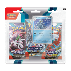 Pokemon SV Paradox Rift 3-Pack Blister - Arctibax - Deck Out Gaming