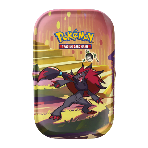 Pokemon SV Shrouded Fable Mini Tin - Zoroark - Deck Out Gaming