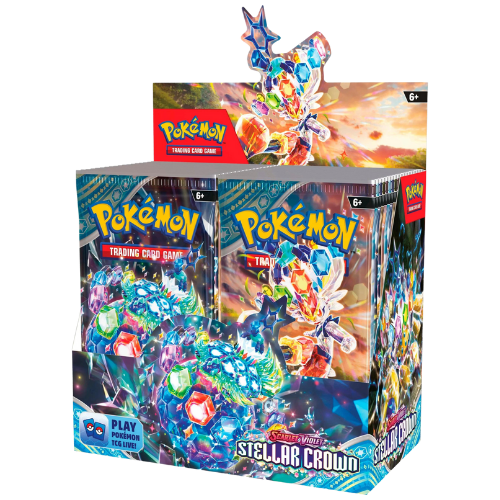 Pokemon SV Stellar Crown Booster Box (Pre-Order Ships September 13 2024) - Deck Out Gaming