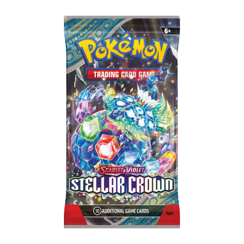 Pokemon SV Stellar Crown Booster Pack (Pre-Order Ships September 13 2024) - Deck Out Gaming