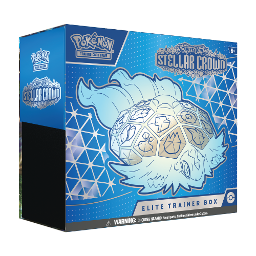 Pokemon SV Stellar Crown Elite Trainer Box (Pre-Order Ships September 13 2024) - Deck Out Gaming