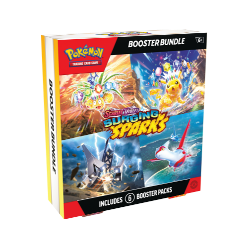 Pokemon SV Surging Sparks Booster Bundle (Pre-Order Ships November 8 2024) - Deck Out Gaming