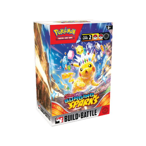 Pokemon SV Surging Sparks Build & Battle Box - Deck Out Gaming