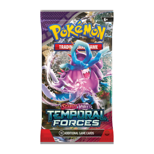 Pokemon SV Temporal Forces Booster Pack (Random Art) - Deck Out Gaming