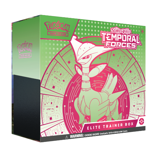 Pokemon SV Temporal Forces Elite Trainer Box - Iron Leaves - Deck Out Gaming