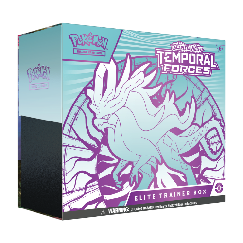 Pokemon SV Temporal Forces Elite Trainer Box - Walking Wake - Deck Out Gaming