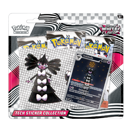 Pokemon SV White Flare Tech Sticker Collection - Deck Out Gaming