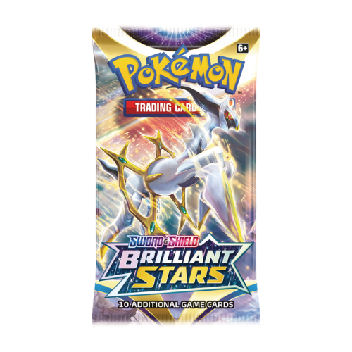 Pokemon SWSH Brilliant Stars Booster Pack (Random Art) - Deck Out Gaming