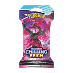 Pokemon SWSH Chilling Reign Blister Pack (Random Art) - Deck Out Gaming