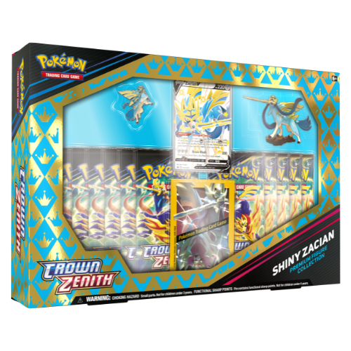 Pokemon SWSH Crown Zenith Premium Figure Collection - Shiny Zacian - Deck Out Gaming