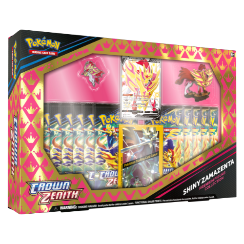 Pokemon SWSH Crown Zenith Premium Figure Collection - Shiny Zamazenta - Deck Out Gaming