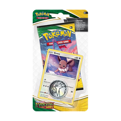 Pokemon SWSH Evolving Skies Checklane Blister - Eevee - Deck Out Gaming