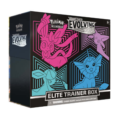Pokemon SWSH Evolving Skies Elite Trainer Box - SEGV (Imperfect Box)