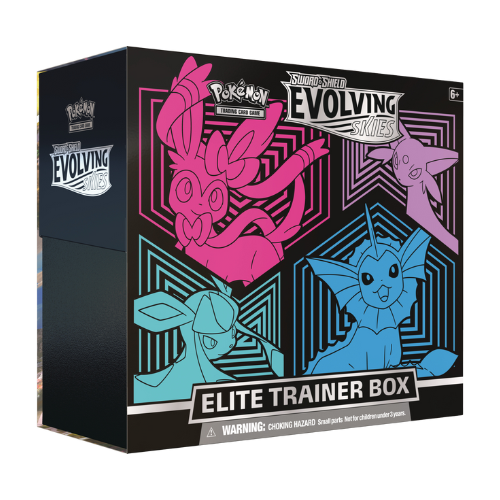 Pokemon SWSH Evolving Skies Elite Trainer Box - SEGV (Imperfect Box) - Deck Out Gaming