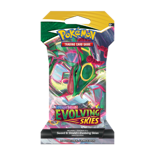 Pokemon SWSH Evolving Skies Blister Pack (Random Art) - Deck Out Gaming