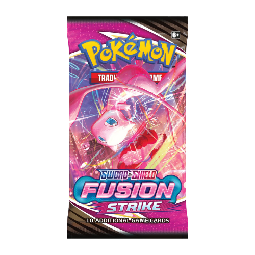 Pokemon SWSH Fusion Strike Booster Pack (Random Art) - Deck Out Gaming