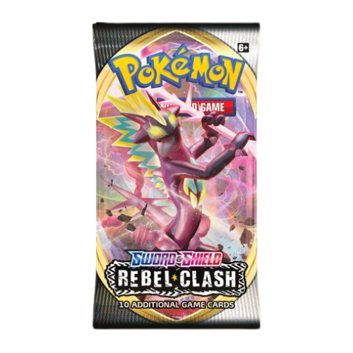 Pokemon SWSH Rebel Clash Booster Pack (Random Art)
