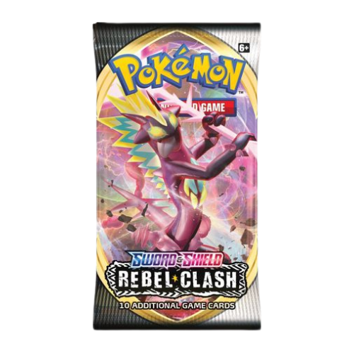 Pokemon SWSH Rebel Clash Booster Pack (Random Art) - Deck Out Gaming