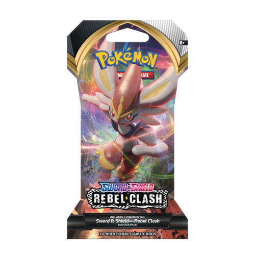 Pokemon SWSH Rebel Clash Blister Pack (Random Art)