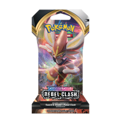 Pokemon SWSH Rebel Clash Blister Pack (Random Art) - Deck Out Gaming
