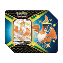 Pokemon SWSH Shining Fates Tin - Cramorant - Deck Out Gaming