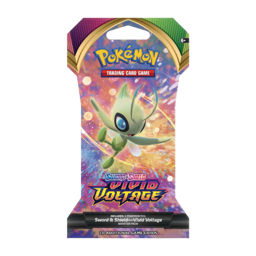 Pokemon SWSH Vivid Voltage Bllister Pack (Random Art) - Deck Out Gaming