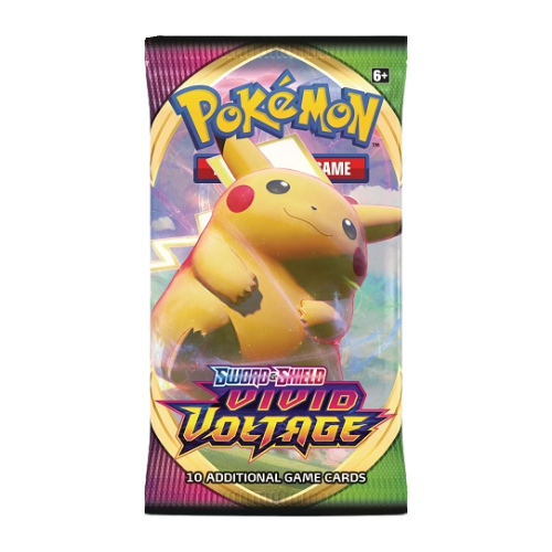 Pokemon SWSH Vivid Voltage Booster Pack (Random Art) - Deck Out Gaming