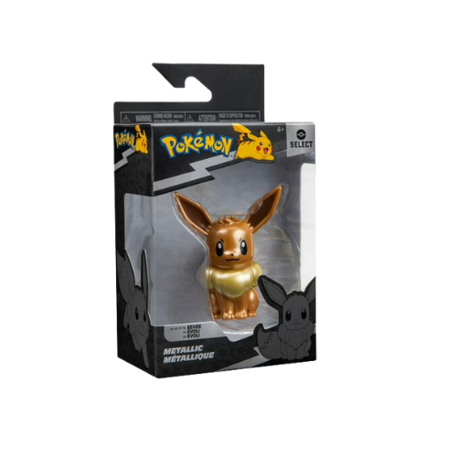 Pokemon Select True Color Metallic Figure - Eevee