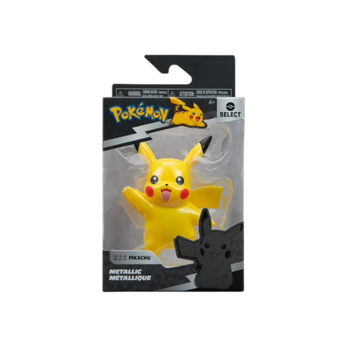 Pokemon Select True Color Metallic Figure - Pikachu - Deck Out Gaming