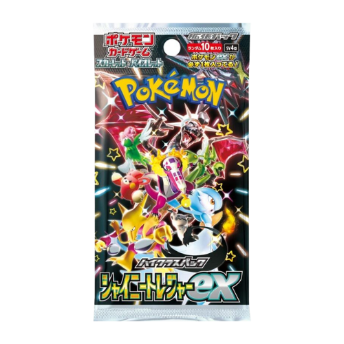 Pokemon Shiny Treasure ex Japanese Booster Pack