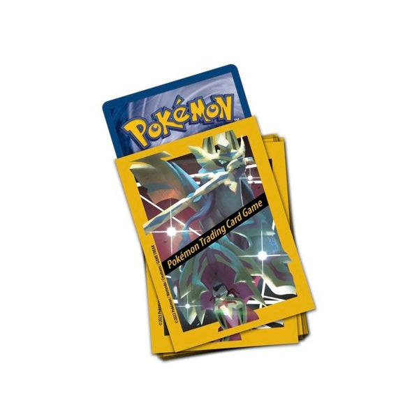 Pokemon Shiny Zacian & Zamazenta Premium Figure Collection Card Sleeves - 65 Count - Deck Out Gaming