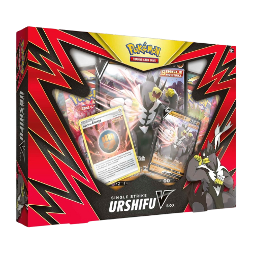 Pokemon Single Strike Urshifu V Collection Box (Pack Lineup May Differ)