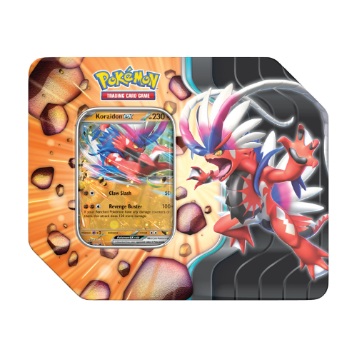 Pokemon Slashing Legends Tin - Koraidon ex - Deck Out Gaming