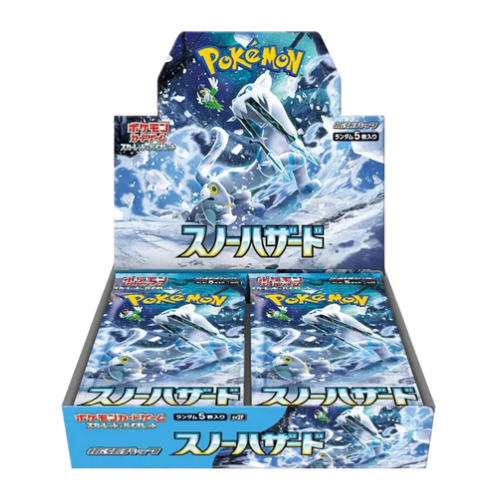 Pokemon Snow Hazard Japanese Booster Box - Deck Out Gaming