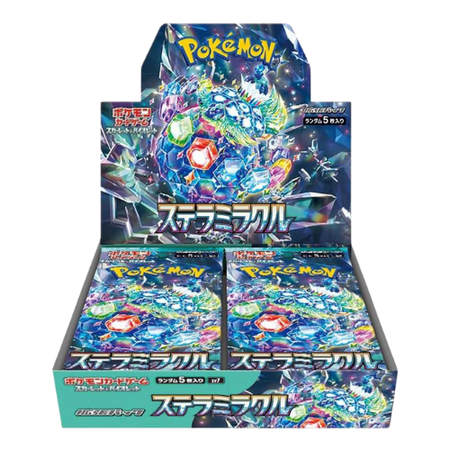 Pokemon Stellar Miracle Japanese Booster Box (Pre-Order Ships July 26 2024)