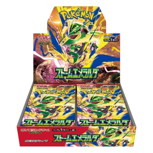 Pokemon - M6 - Storm Emeralda - Japanese Booster Box (Limit 1 Per Person)