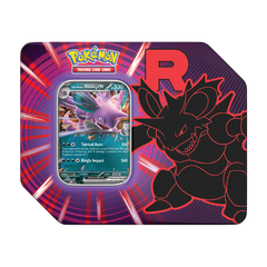 Pokemon Team Rocket Tin - Team Rocket's Nidoking ex - Deck Out Gaming