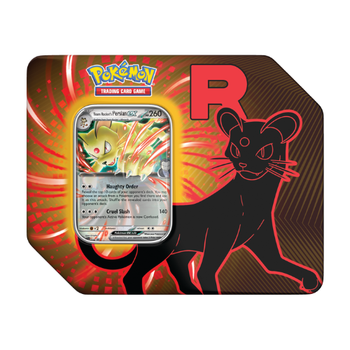 Pokemon Team Rocket Tin - Team Rocket's Persian ex - Deck Out Gaming