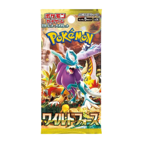 Pokemon Wild Force Japanese Booster Pack - Deck Out Gaming