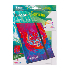 Gamegenic: Casual Album - MTG Secrets Of Strixhaven - Prismari - (18-Pocket Side-Loading) (Ships Friday May 24th 2026) (Copy) - Deck Out Gaming