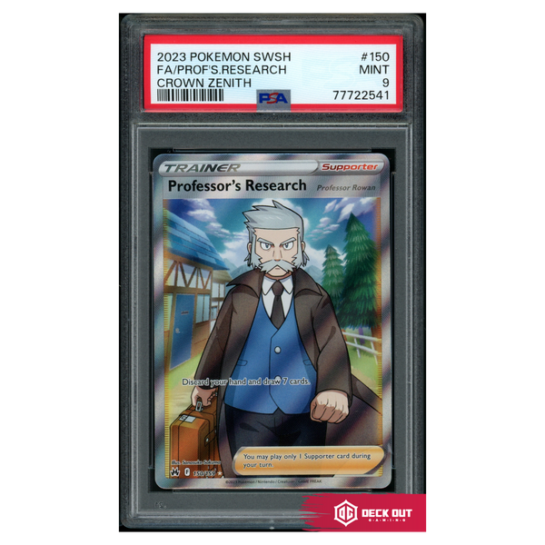 Professor's Research - Crown Zenith - 150 - PSA 9 - 77722541 - Deck Out Gaming
